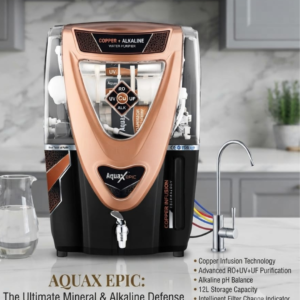 Aquaroyalguard EPIC Copper RO Water Purifier | RO + UV + UF + TDS Controller + Copper Technology