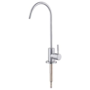 Aquaroyalguard Stainless Steel RO Faucet | Chrome Finish Water Tap for RO Water Purifier