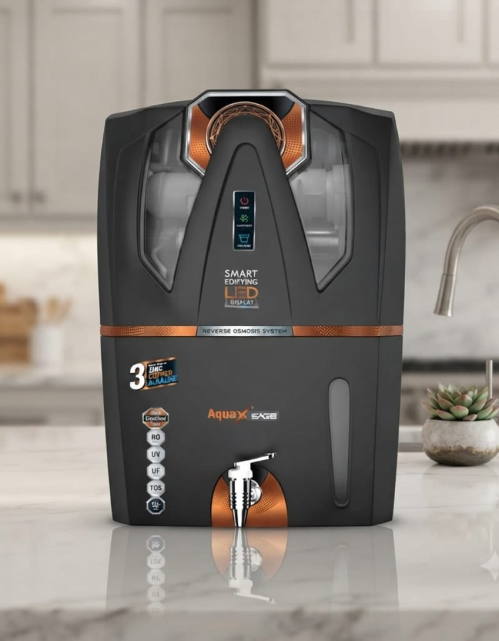 Aquaroyalguard Sage Copper RO Water Purifier | RO + UV + UF + TDS Controller + Copper Technology
