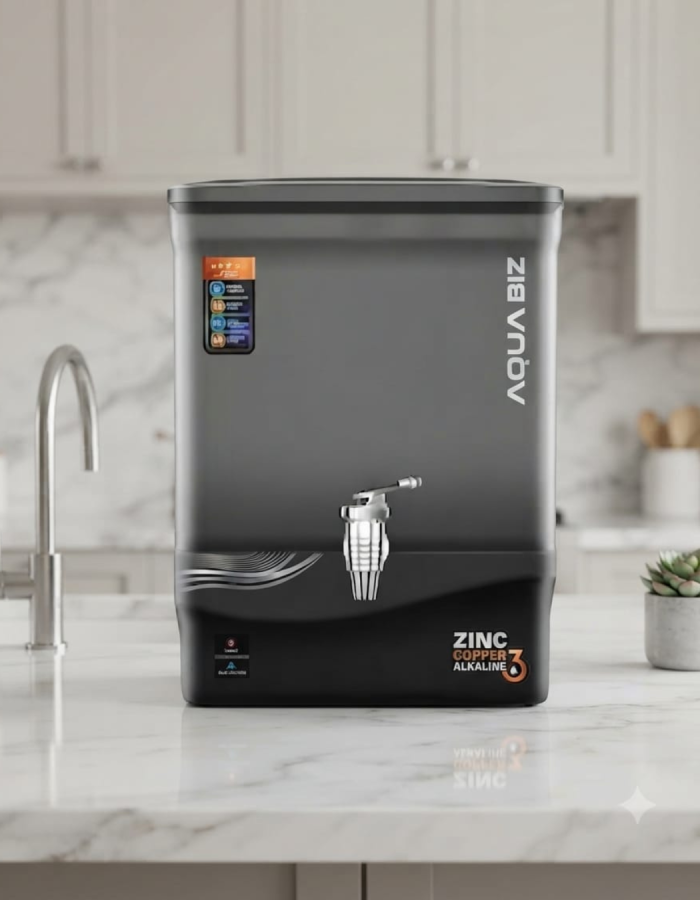 Aquaroyalguard Aqua Biz 8 Litre Premium RO Water Purifier with Copper & Alkaline Technology