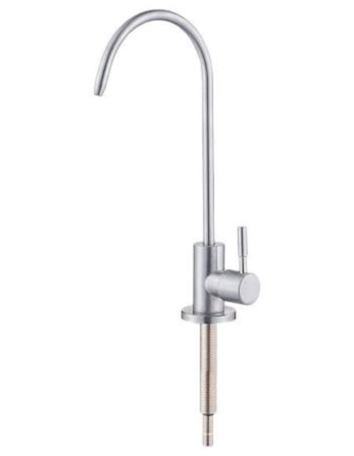 Aquaroyalguard Stainless Steel RO Faucet | Chrome Finish Water Tap for RO Water Purifier