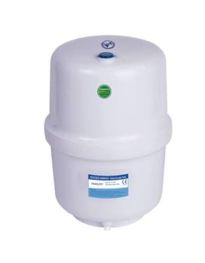 Aquaroyalguard Plastic Pressure Tank 3.2 Gallon | Food Grade RO Water Purifier Storage Tank