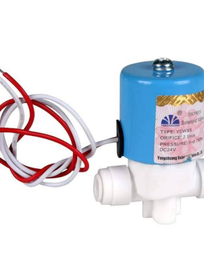 Aquaroyalguard Hero RO Solenoid Valve 24V DC | Automatic Water Flow Control Valve